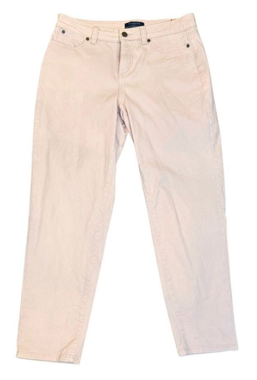 Talbots Simply Flattering 5-Pocket Pants Sz.8 Stretch Weekend Casual Friday